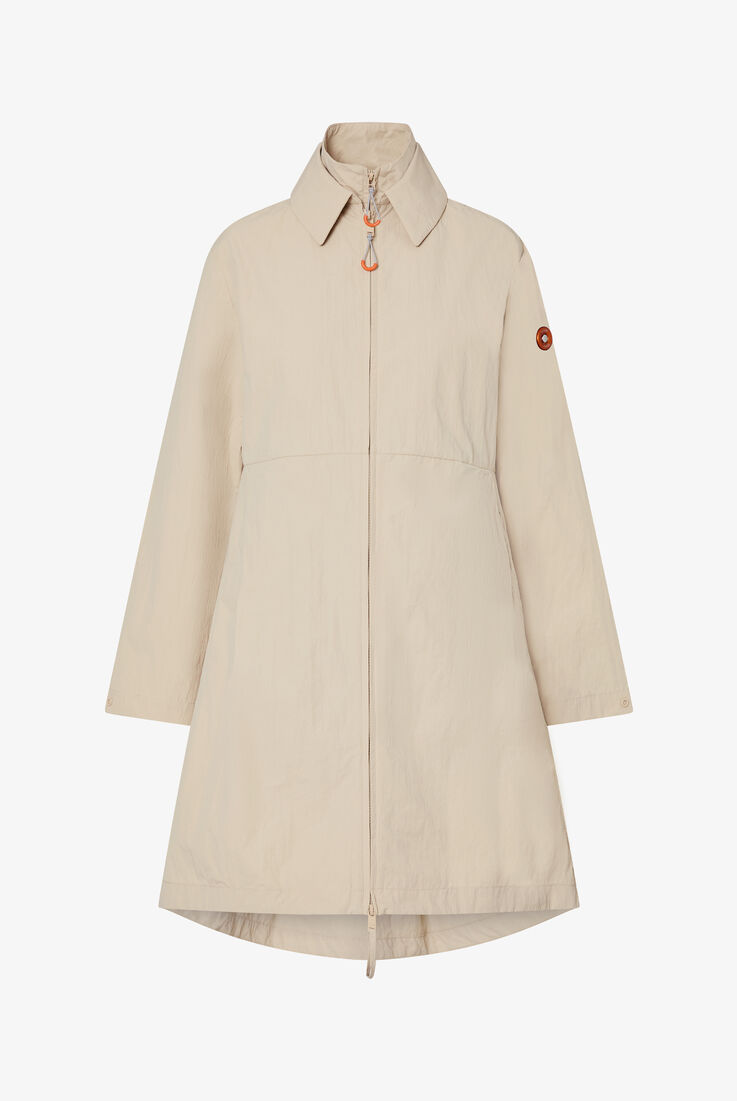 Ampio overcoat in nylon riciclato  Dekker - still-fondo-neutro