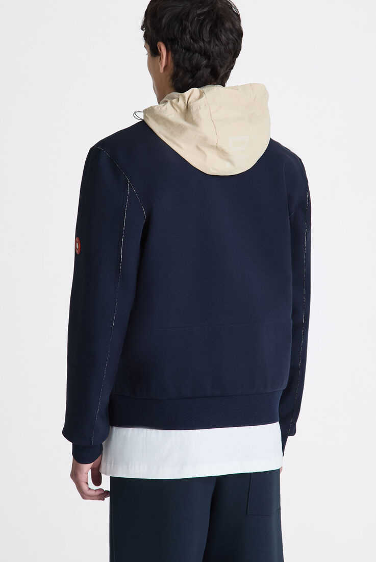 Hybrid dual-fabric sweatshirt  Dekker - medium