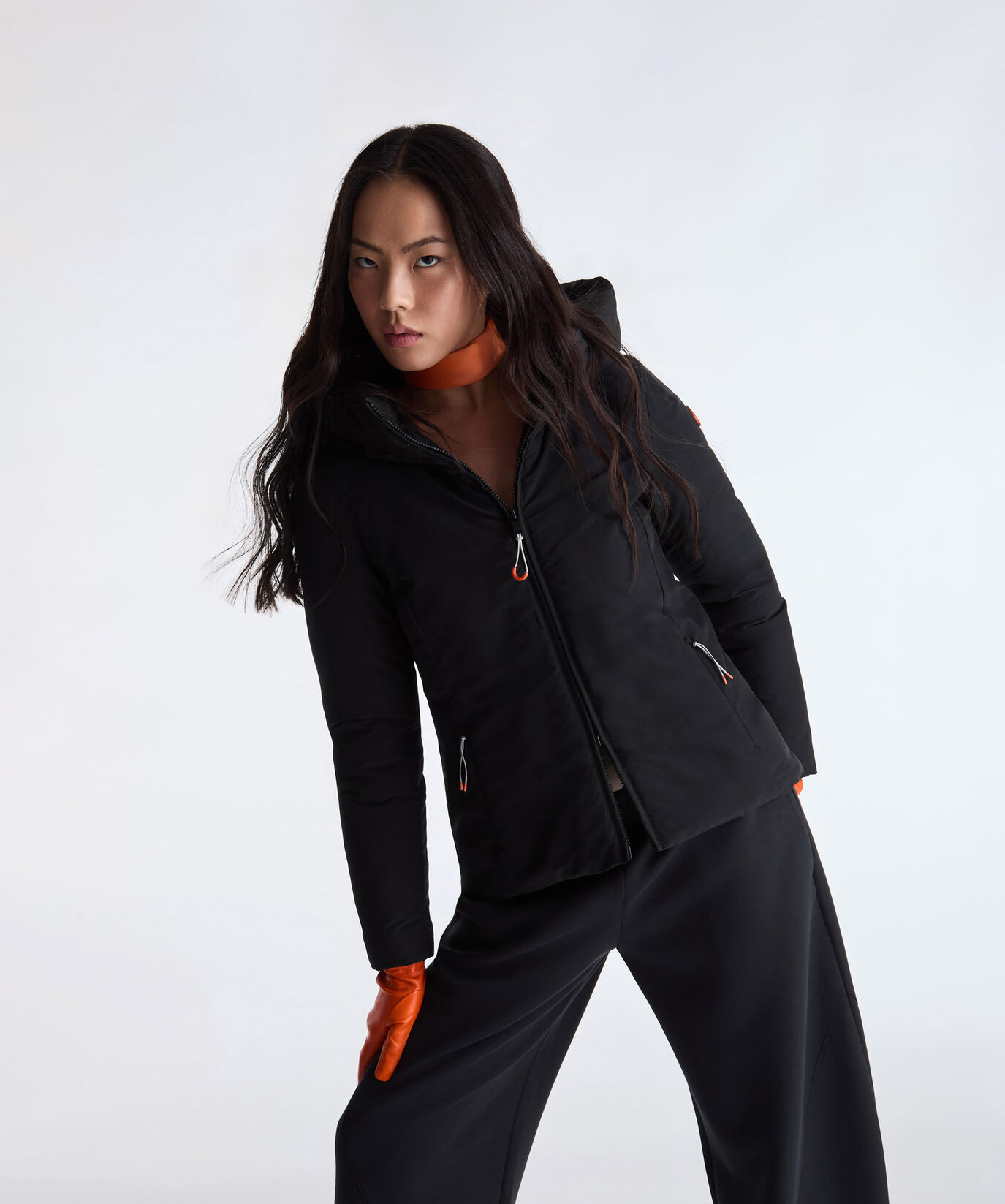 Down Jacket with Large Hood  Dekker - large image number 1