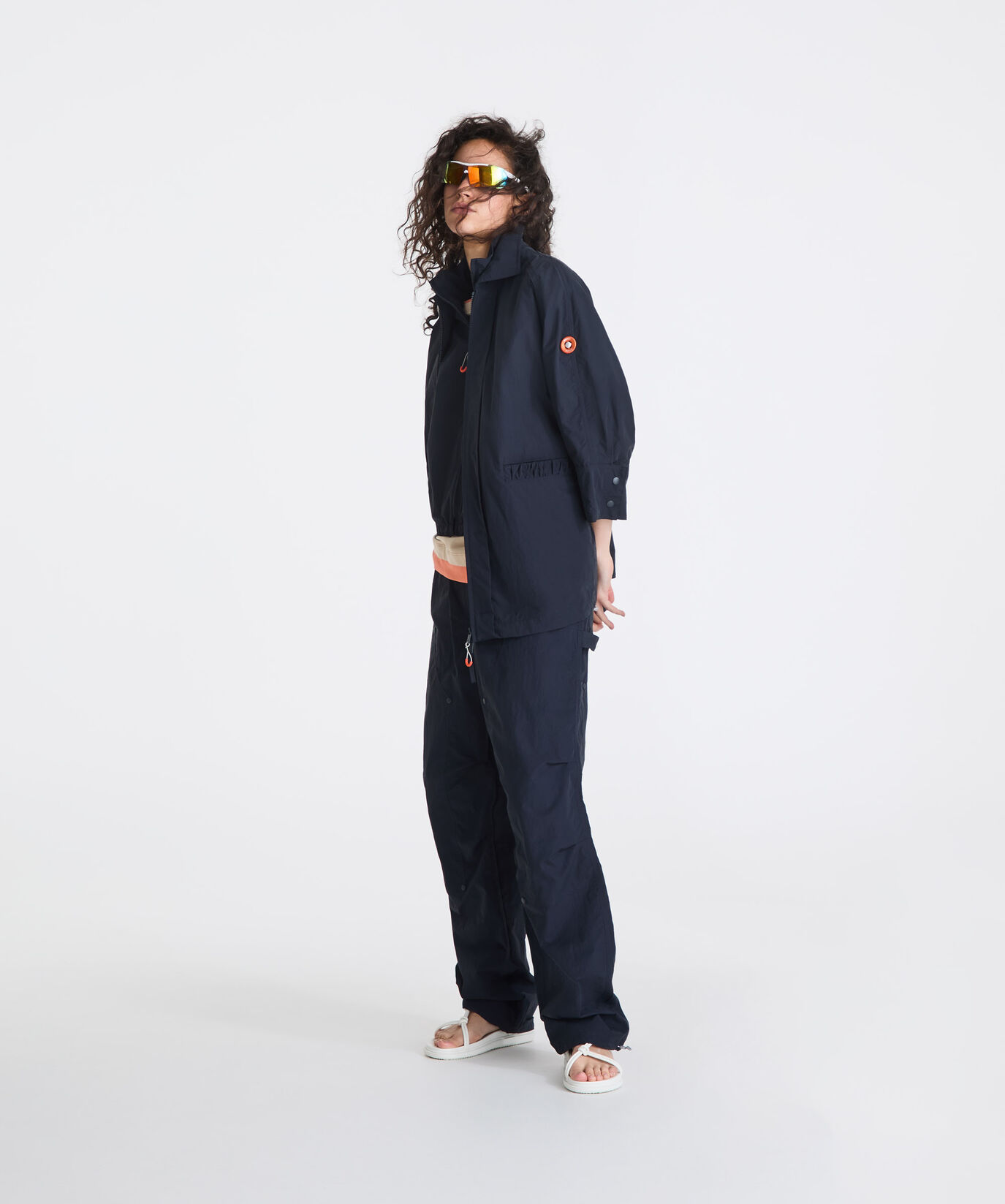 Recycled nylon oversize jacket  Dekker - large image number 0