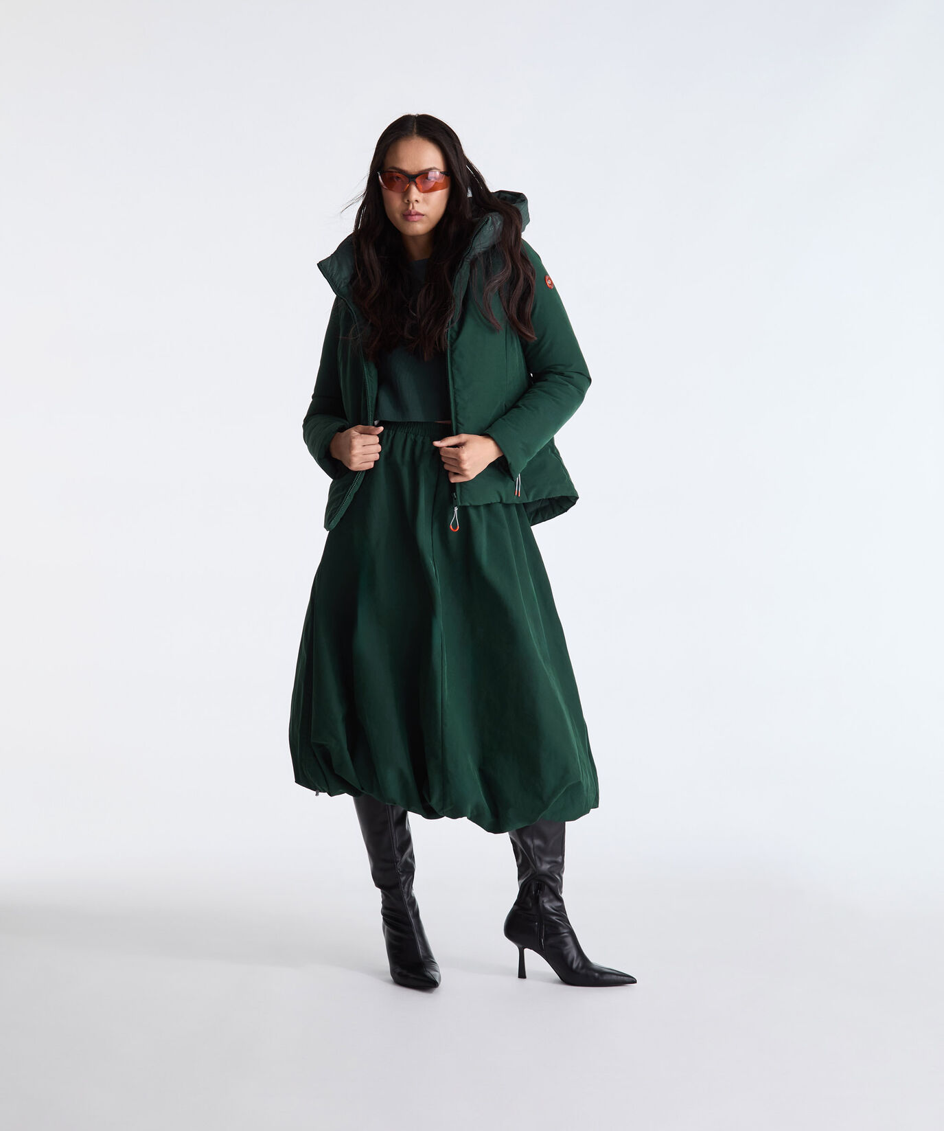 Down Jacket with Large Hood  Dekker - large image number 1