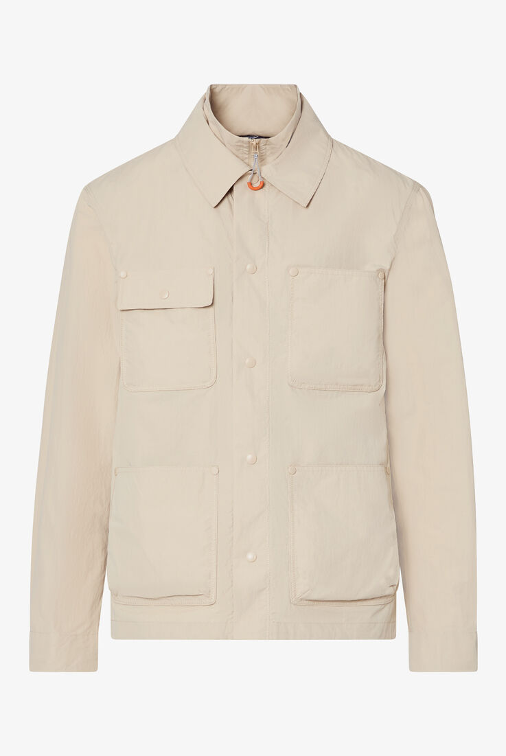 Field jacket con doppio colletto  Dekker - still-fondo-neutro