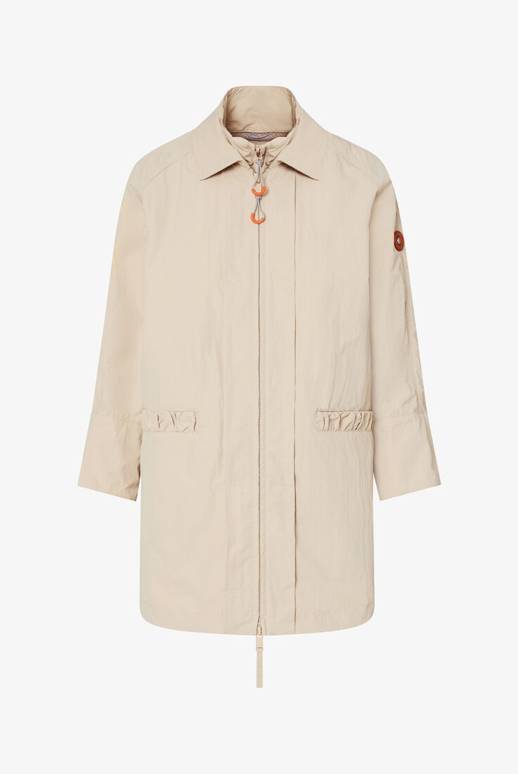 Recycled nylon oversize jacket  Dekker - still-fondo-neutro
