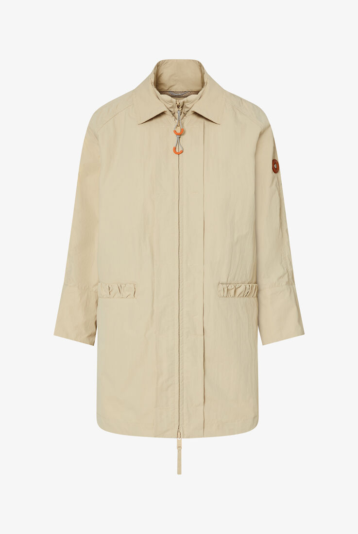 Giacca oversize in nylon riciclato  Dekker - still-fondo-neutro