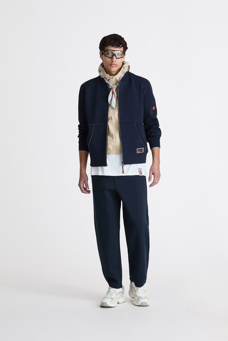 Hybrid dual-fabric sweatshirt  Dekker - medium