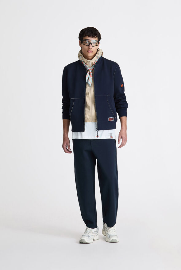 Hybrid dual-fabric sweatshirt  Dekker - medium