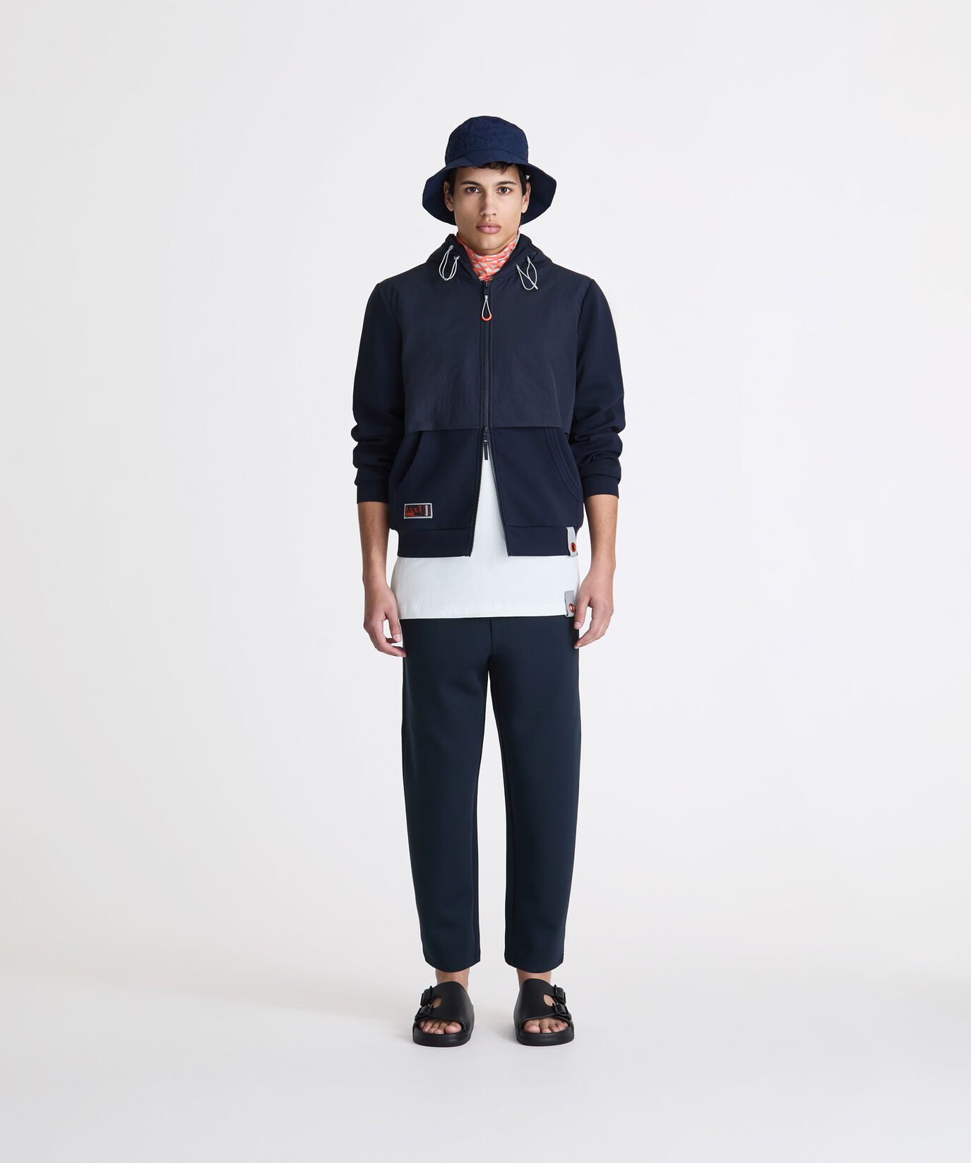 Dual-material sweatshirt  Dekker - large image number 0