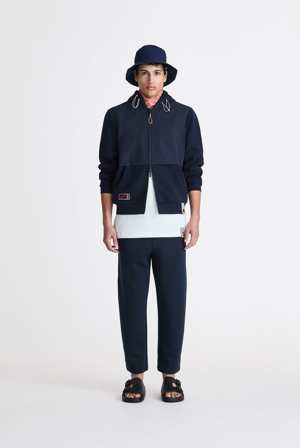 Dual-material sweatshirt  Dekker - medium