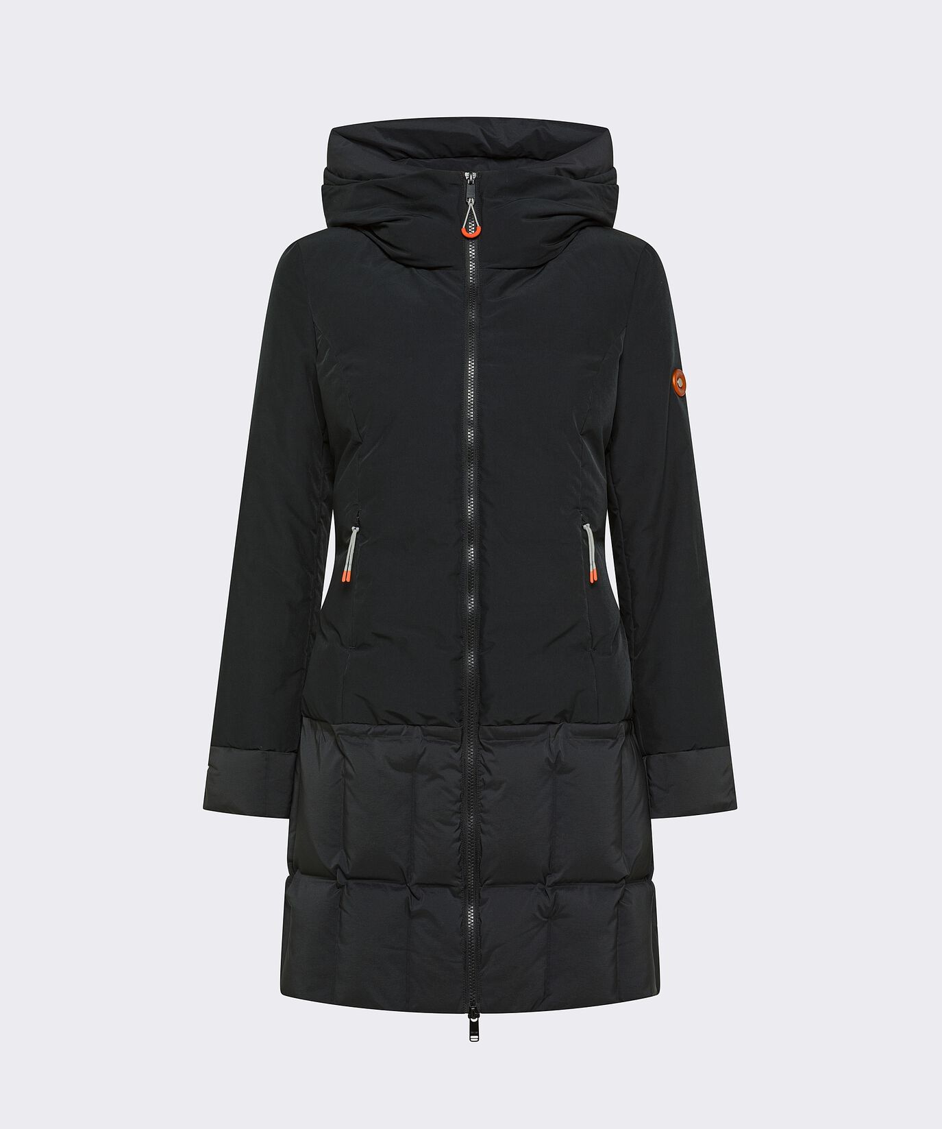 Contrasting Double-Material Coat  Dekker - large image number 3