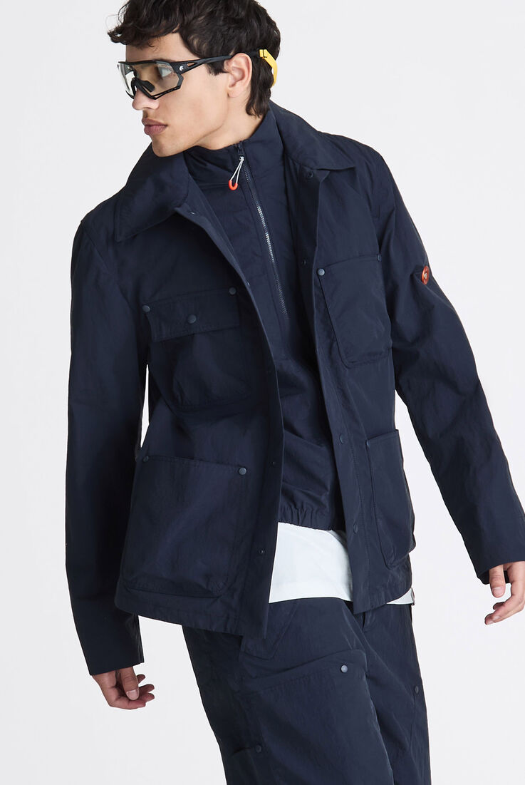 Double collar field jacket  Dekker - medium