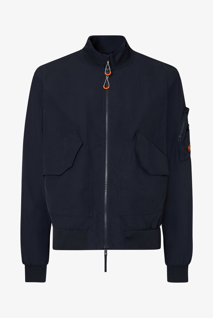 Bomber in tela leggera nylon&ndash;cotone riciclato  Dekker - still-fondo-neutro