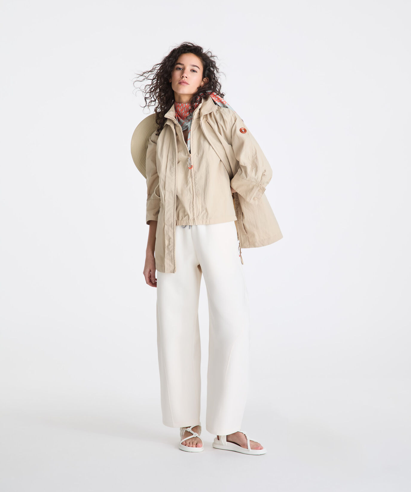 Recycled nylon oversize jacket  Dekker - large image number 0