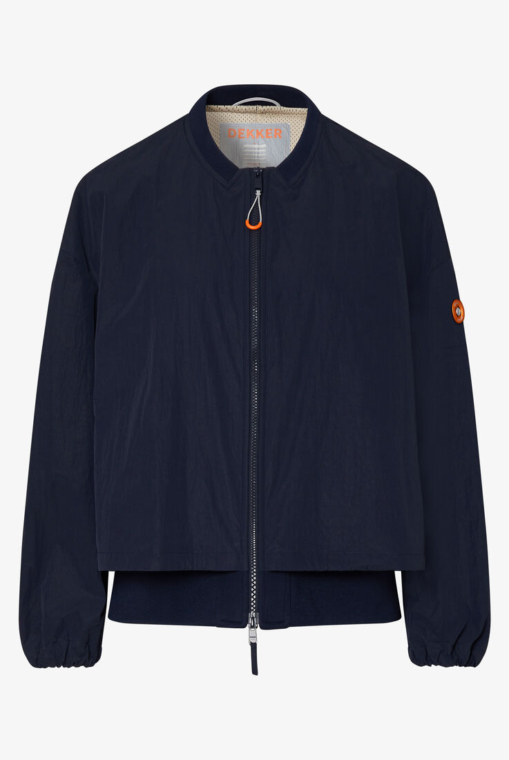 Bomber in doppio materiale  Dekker - still-fondo-neutro