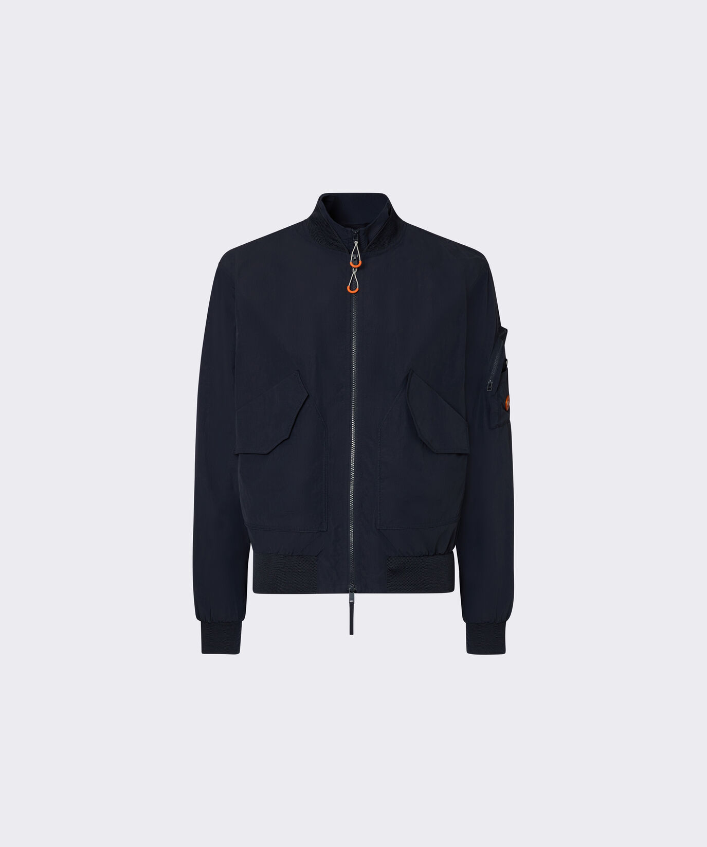 Bomber in tela leggera nylon&ndash;cotone riciclato  Dekker - large